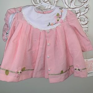 Bonnie Baby Girl’s 3 Piece Garment + accessory